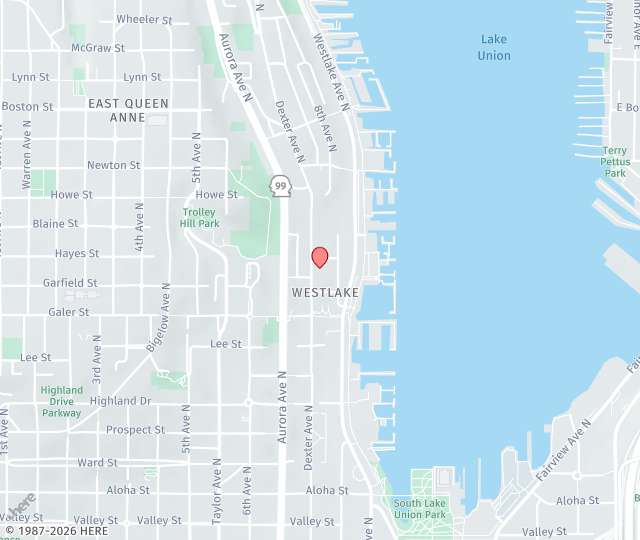Location Map: 1620 Dexter Avenue N, Suite A Seattle, Washington 98109